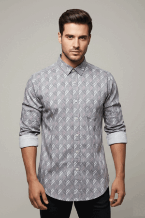 Kaiza Cotton Print Shirt
